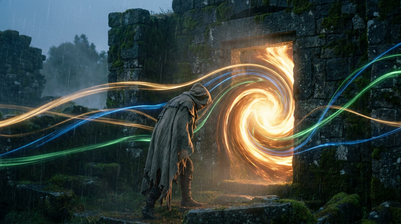 Portal Ruins Light-Trail Discovery