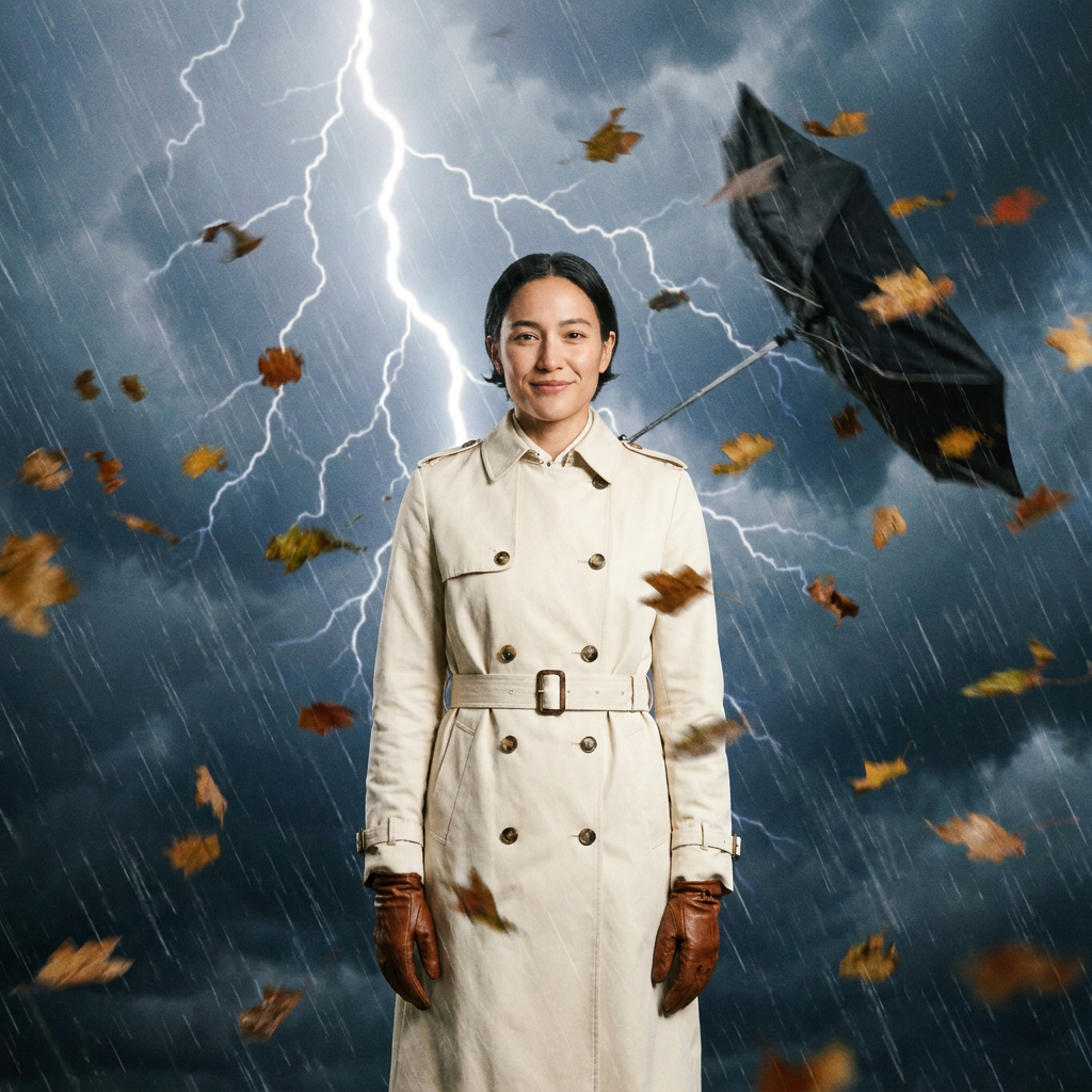 Calm in the Storm Portrait